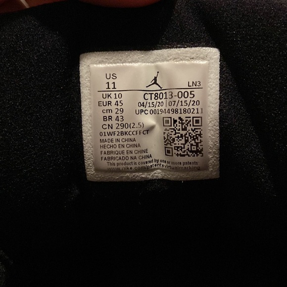 Jordan 12 dark concord - Picture 2 of 5